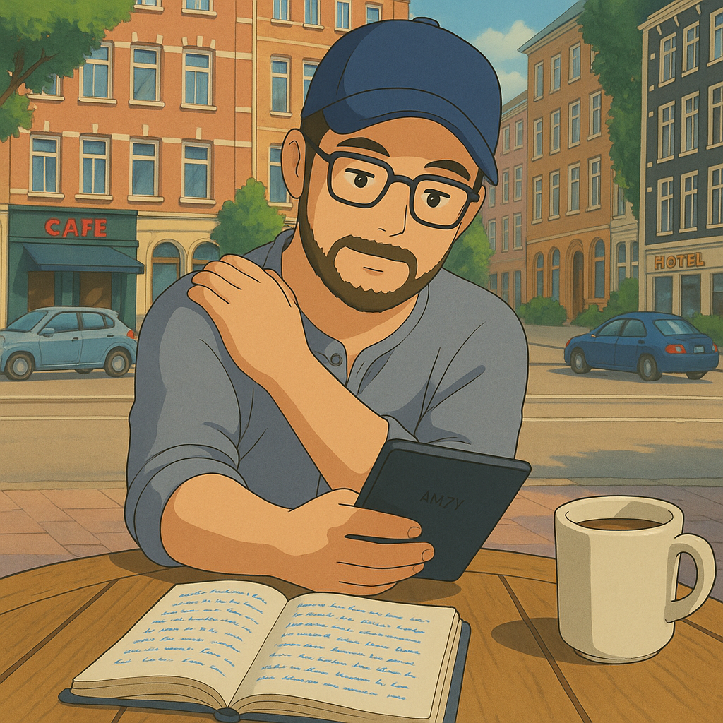 me reading 3